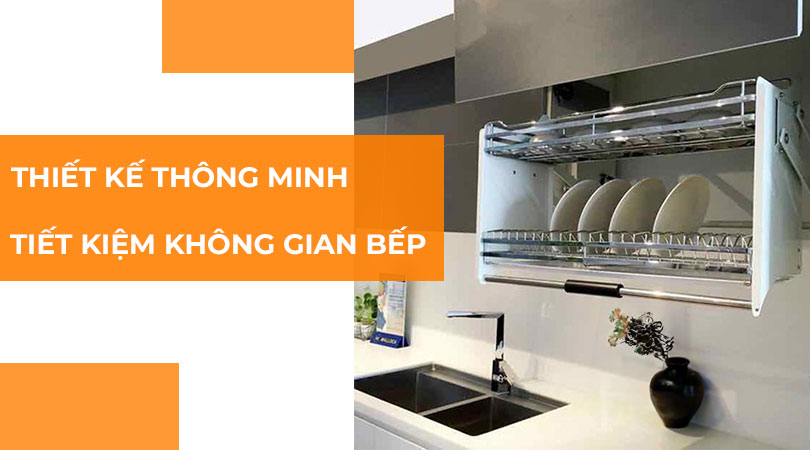 Thiết kế thông minh của kệ nâng hạ Hafele 504.75.026